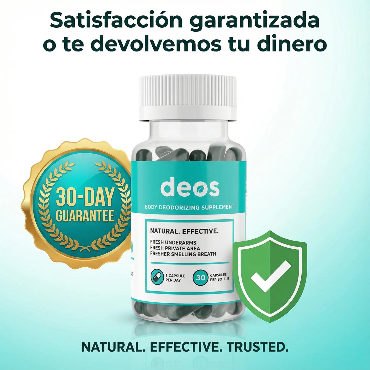 Deos™ – Suplemento Natural para Eliminar el Mal Olor Corporal