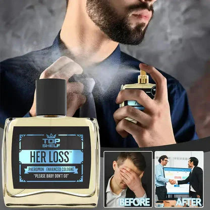 ¡Deja de ser Invisible! - "Her Loss®" Perfume con Feromonas para Hombres 💎