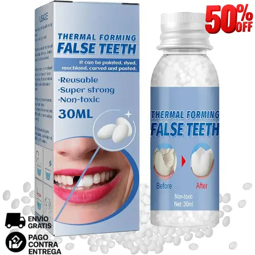 False Teeth™ Masilla Para Dientes Temporales