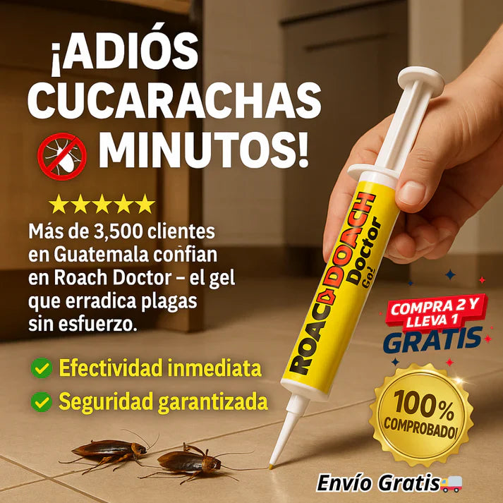 Roach Doctor Mata-Cucarachas 30 Gramos  + ENVÍO GRATIS