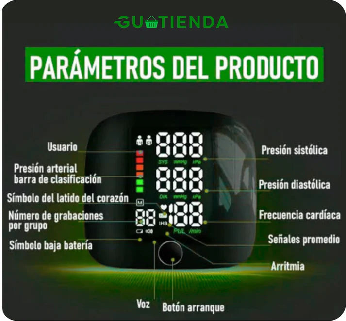 MEDIDOR DE PRESIÓN ARTERIAL