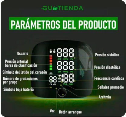 MEDIDOR DE PRESIÓN ARTERIAL